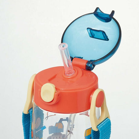 Skater One - push Straw Watter Bottle - Construction - Princess and the Pea Boutique