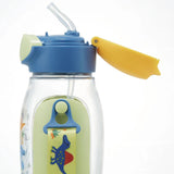 Skater One - push Straw Watter Bottle - Dinosaur 530ml - Princess and the Pea Boutique