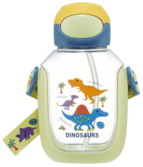 Skater One - push Straw Watter Bottle - Dinosaur 530ml - Princess and the Pea Boutique