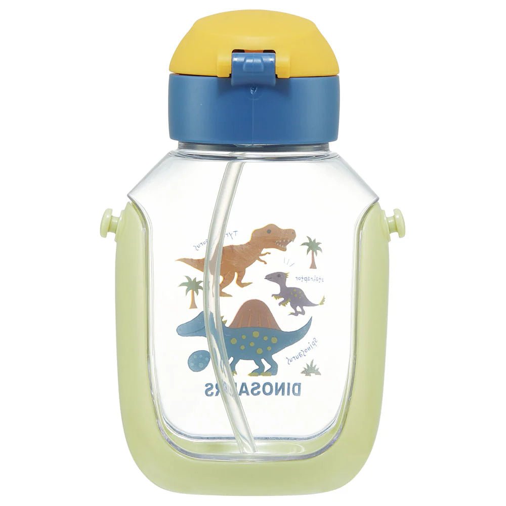 Skater One - push Straw Watter Bottle - Dinosaur 530ml - Princess and the Pea Boutique