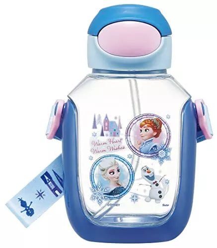 Skater One - push Straw Watter Bottle - Frozen 530ml - Princess and the Pea Boutique