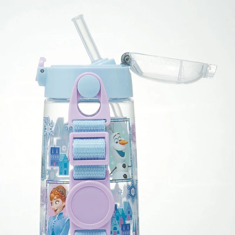 Skater One - push Straw Watter Bottle - Frozen - Princess and the Pea Boutique