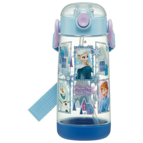 Skater One - push Straw Watter Bottle - Frozen - Princess and the Pea Boutique