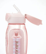 Skater One - push Straw Watter Bottle - Hello Kitty 530ml - Princess and the Pea Boutique