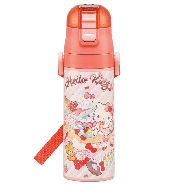 Skater Stainless Steel Water Bottle Hello Kitty 470ml - Princess and the Pea Boutique