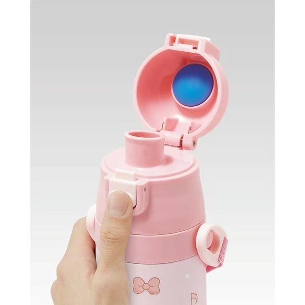 Skater Stainless Steel Water Bottle with Compact Lock My Melody 470ml - Princess and the Pea Boutique