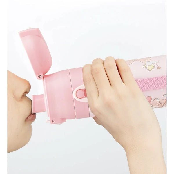 Skater Stainless Steel Water Bottle with Compact Lock My Melody 470ml - Princess and the Pea Boutique