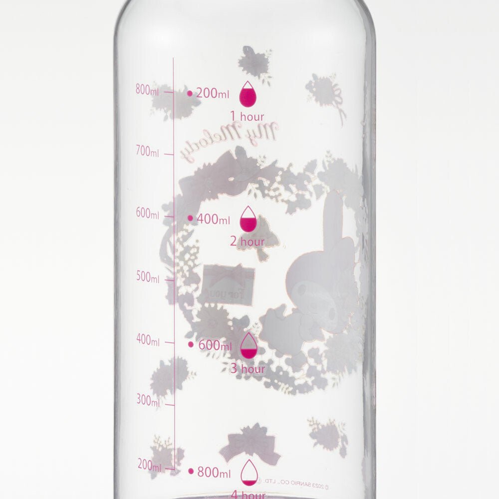 Skater Water Bottle 1000ml - My Melody - Princess and the Pea Boutique