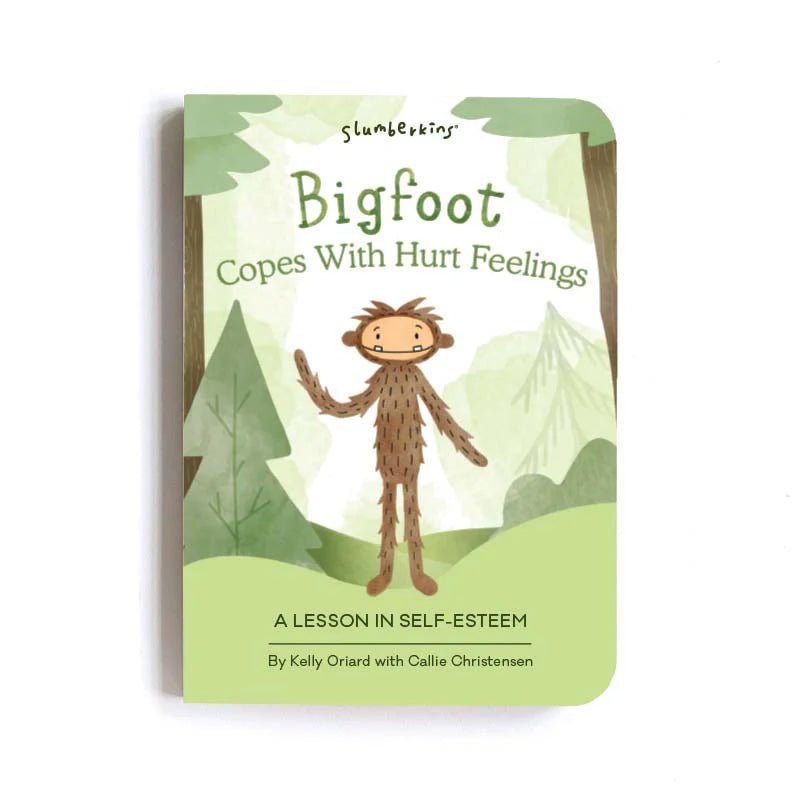 Slumberkins - Bigfoot Copes with Hurt Feelings Board Book - Princess and the Pea Boutique