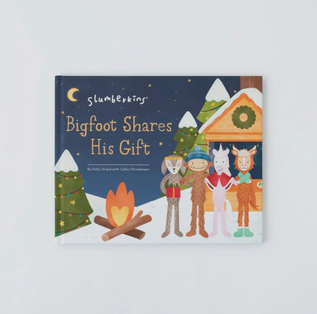 Slumberkins - Bigfoot Shares His Gift Hardcover Book - Princess and the Pea Boutique