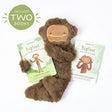 Slumberkins - Bigfoot's Self Esteem Plush Snuggler Set - Princess and the Pea Boutique