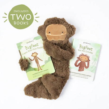 Slumberkins - Bigfoot's Self Esteem Plush Snuggler Set - Princess and the Pea Boutique