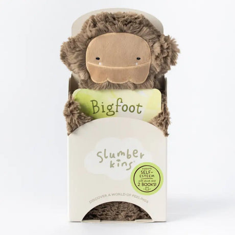 Slumberkins - Bigfoot's Self Esteem Plush Snuggler Set - Princess and the Pea Boutique