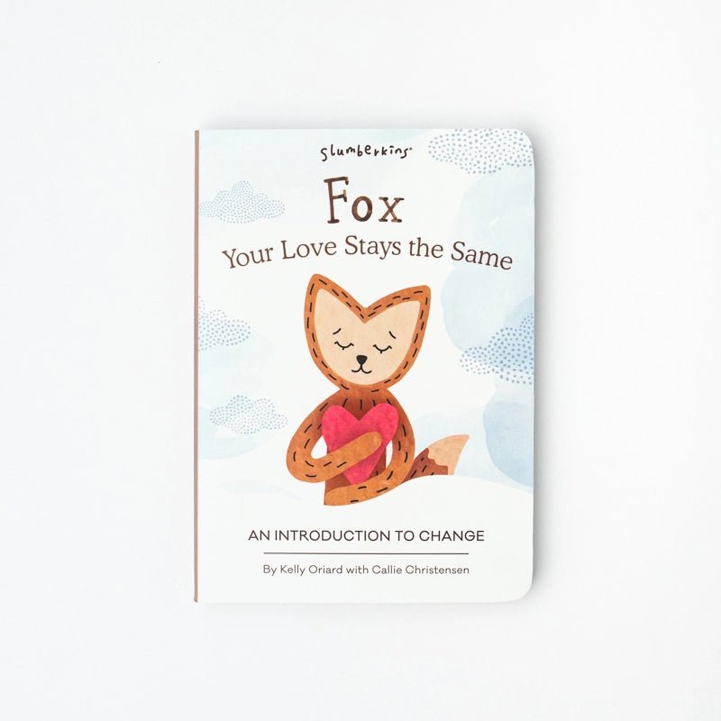 Slumberkins - Fox's Navigating Change Plush Snuggler Set - Princess and the Pea Boutique