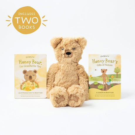 Slumberkins - Honey Bear's Gratitude Set - Princess and the Pea Boutique