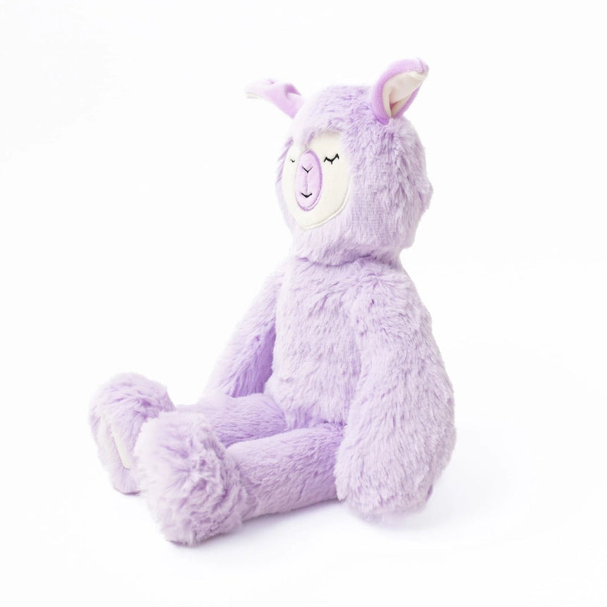 Slumberkins - Lighten the Load with Alpaca | Lilac Kin with Books - Princess and the Pea Boutique