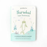 Slumberkins - Narwhal Uses Teamwork Board Book - Princess and the Pea Boutique