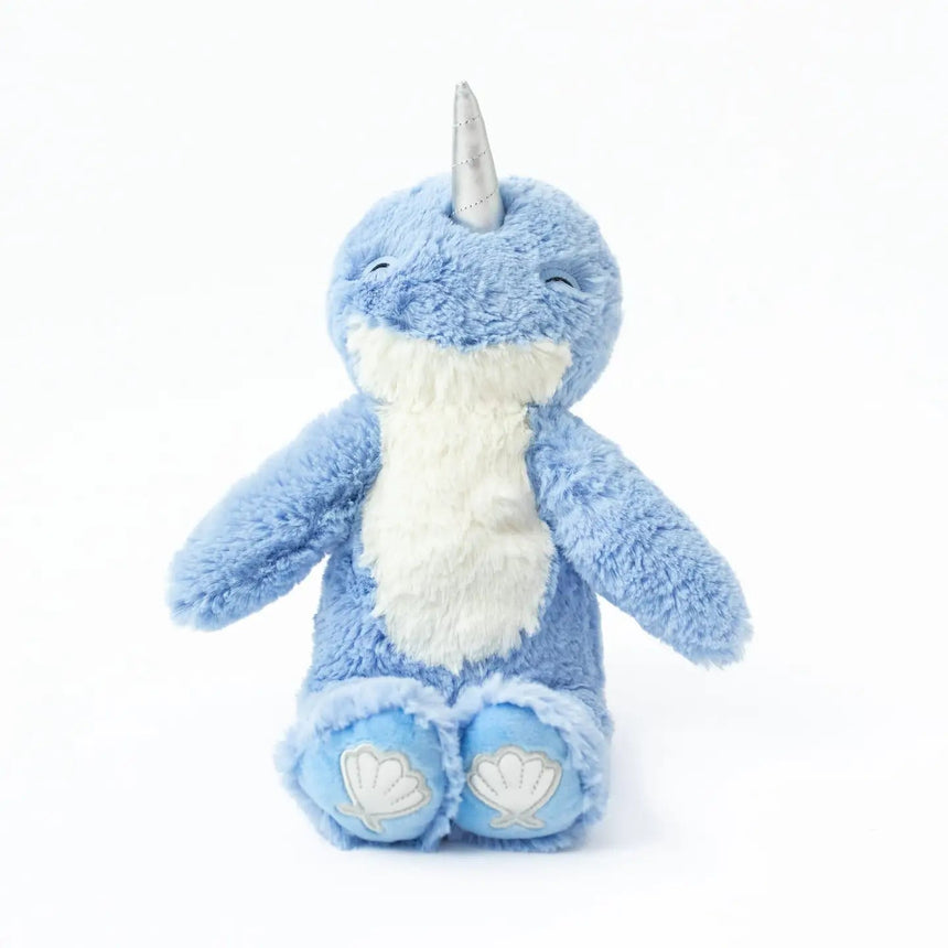 Slumberkins - Ocean Blue Narwhal Kin with Books - Princess and the Pea Boutique