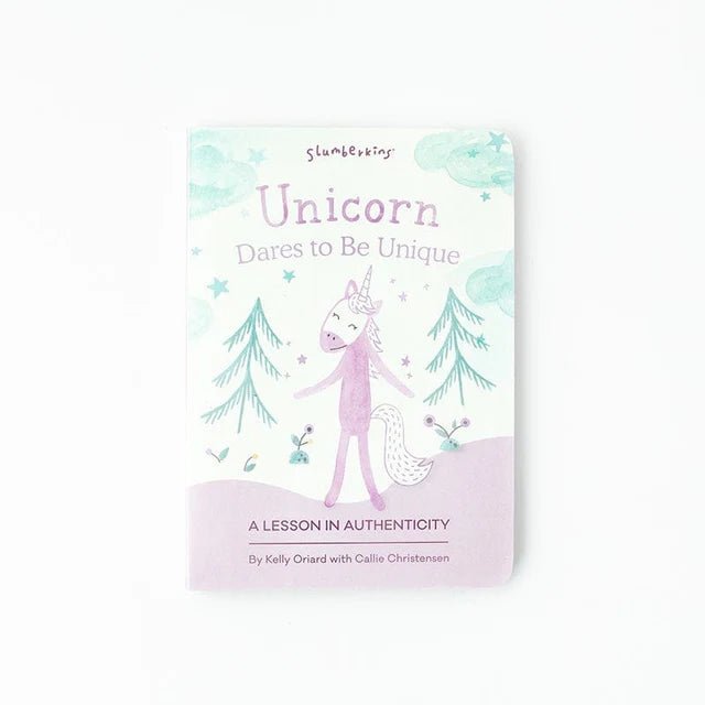 Slumberkins - Unicorn Dares to be Unique Board Book - Princess and the Pea Boutique