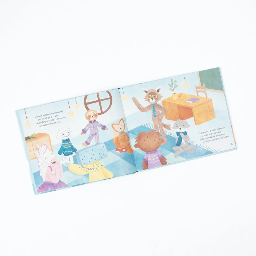 Slumberkins - Unicorn's Sparkle & Shine Holiday Season Set - Princess and the Pea Boutique