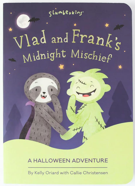 Slumberkins -Vlad & Frank's Midnight Mischief Board Book - Princess and the Pea Boutique