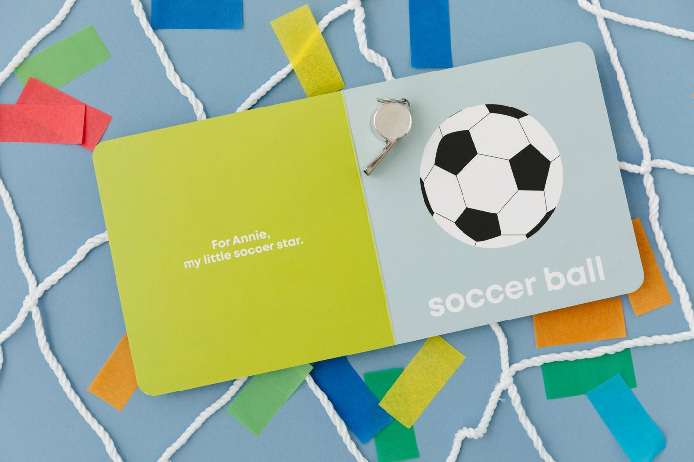 Soccer Baby Book - Princess and the Pea Boutique