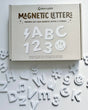 Soft Foam Magnetic Letters & Symbols 150pc Set: Milky White - Princess and the Pea Boutique