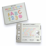 Soft Foam Magnetic Letters & Symbols 150pc Set: Pastel Rainbow - Princess and the Pea Boutique