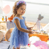 Souris Mini Baby Blue Dress in Soft Tulle - Princess and the Pea Boutique