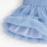 Souris Mini Baby Blue Dress in Soft Tulle - Princess and the Pea Boutique