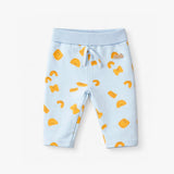 Souris Mini Baby Blue Pants with Pasta Pattern - Princess and the Pea Boutique