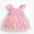 Souris Mini Baby Pink dress in soft tulle - Princess and the Pea Boutique