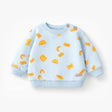 Souris Mini Blue sweater with pasta pattern - Princess and the Pea Boutique