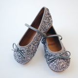 Sparkling Ballet Mary Jane - Gray - Princess and the Pea Boutique