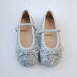 Sparkling Ballet Mary Jane - Silver - Princess and the Pea Boutique