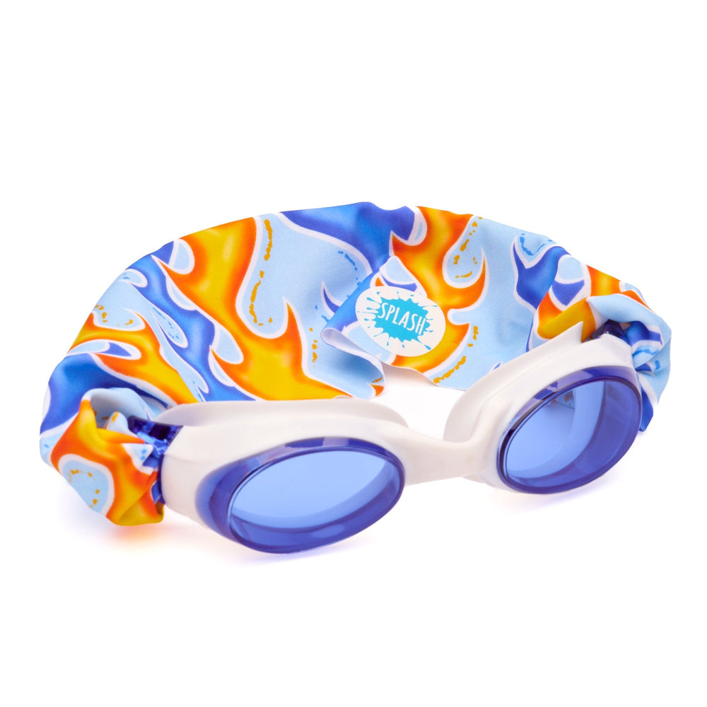 Splash Blue Goggle Splash Swim Goggles - Blaze – Princess and the Pea Boutique