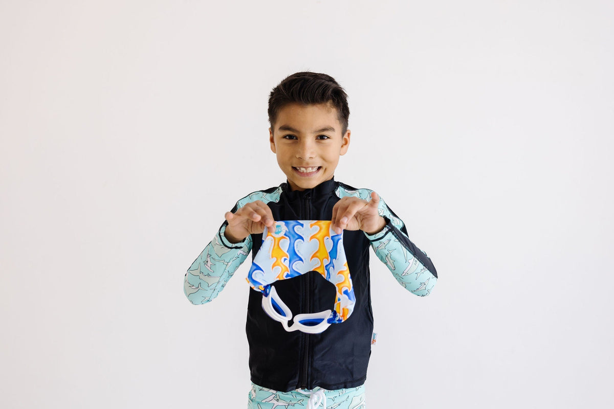 Splash Swim Goggles - Blaze - Princess and the Pea Boutique