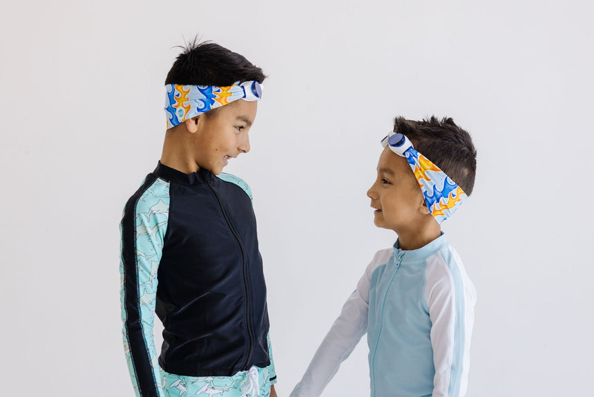 Splash Swim Goggles - Blaze - Princess and the Pea Boutique