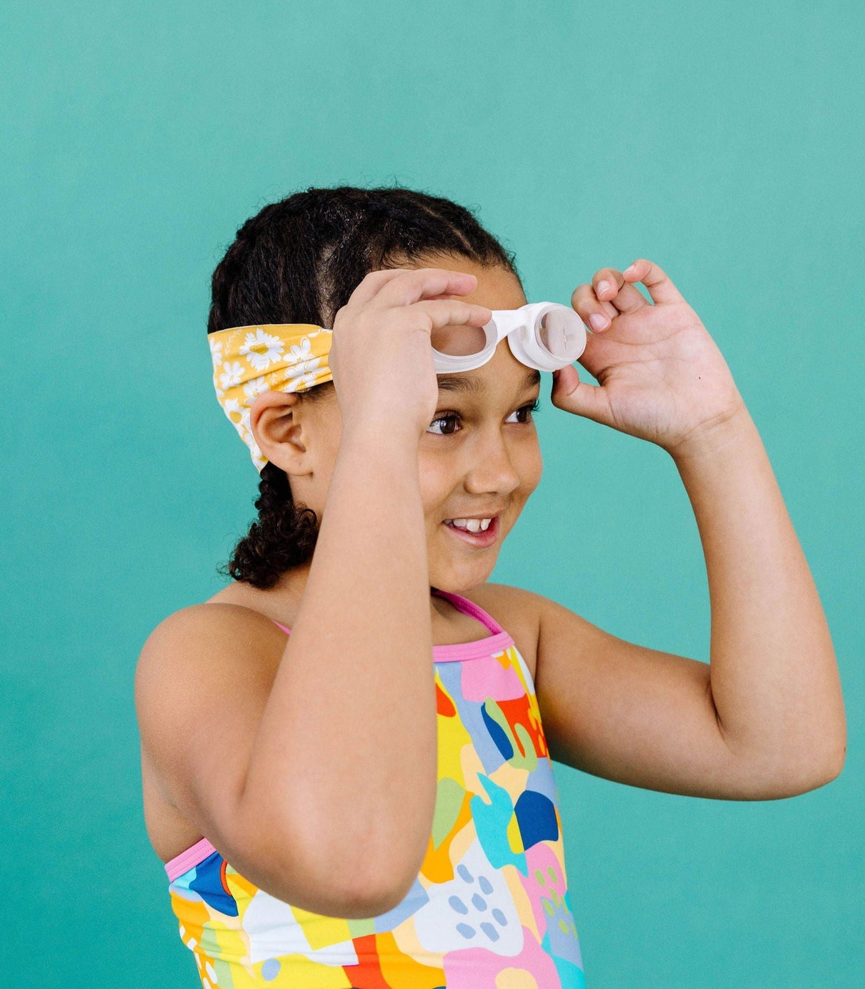 Splash Swim Goggles - Daisy Love - Princess and the Pea Boutique