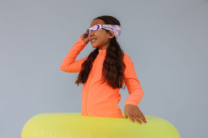 Splash Swim Goggles - Smiley - Princess and the Pea Boutique