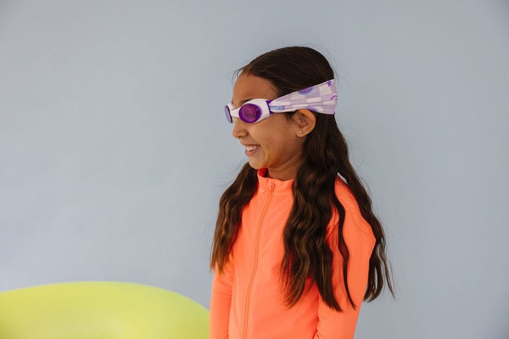 Splash Swim Goggles - Smiley - Princess and the Pea Boutique