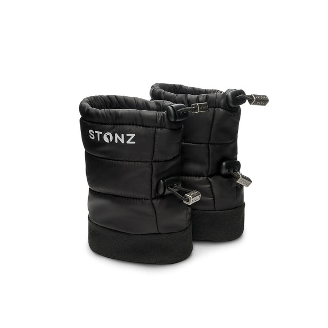 Stonz - Baby/Toddler Puffer Booties - Black - Princess and the Pea Boutique