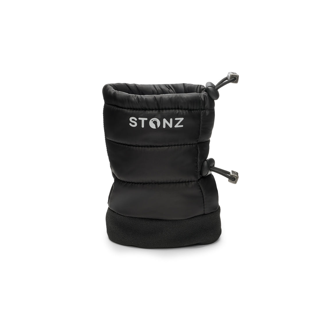 Stonz - Baby/Toddler Puffer Booties - Black - Princess and the Pea Boutique