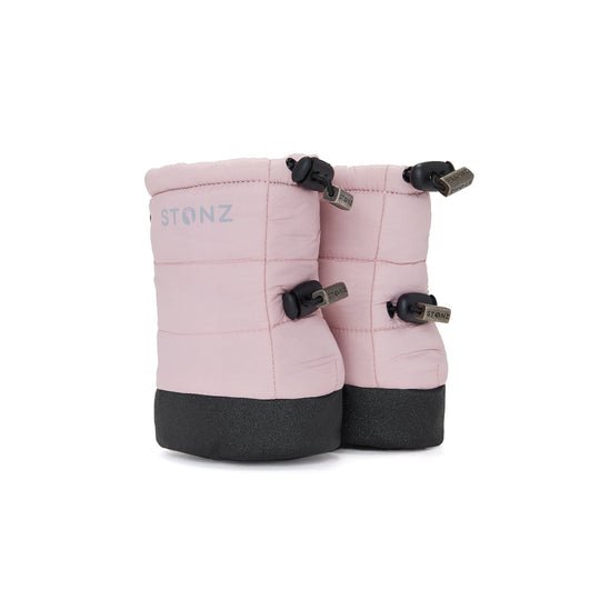 Stonz - Baby/Toddler Puffer Booties - Haze Pink - Princess and the Pea Boutique