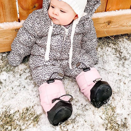 Stonz - Baby/Toddler Puffer Booties - Haze Pink - Princess and the Pea Boutique