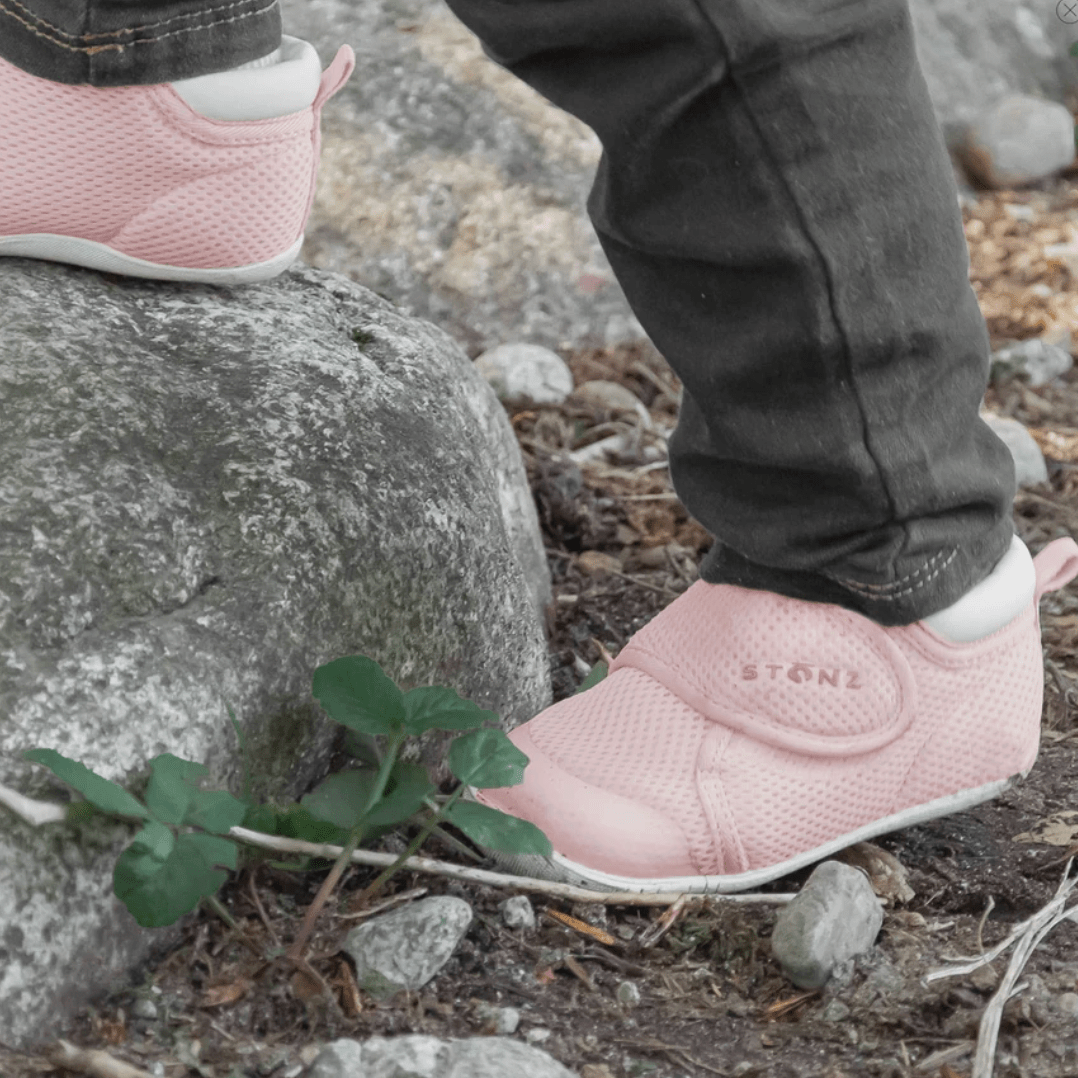 Stonz Cruiser Breathable Baby Shoes - Pink/Rose - Princess and the Pea Boutique