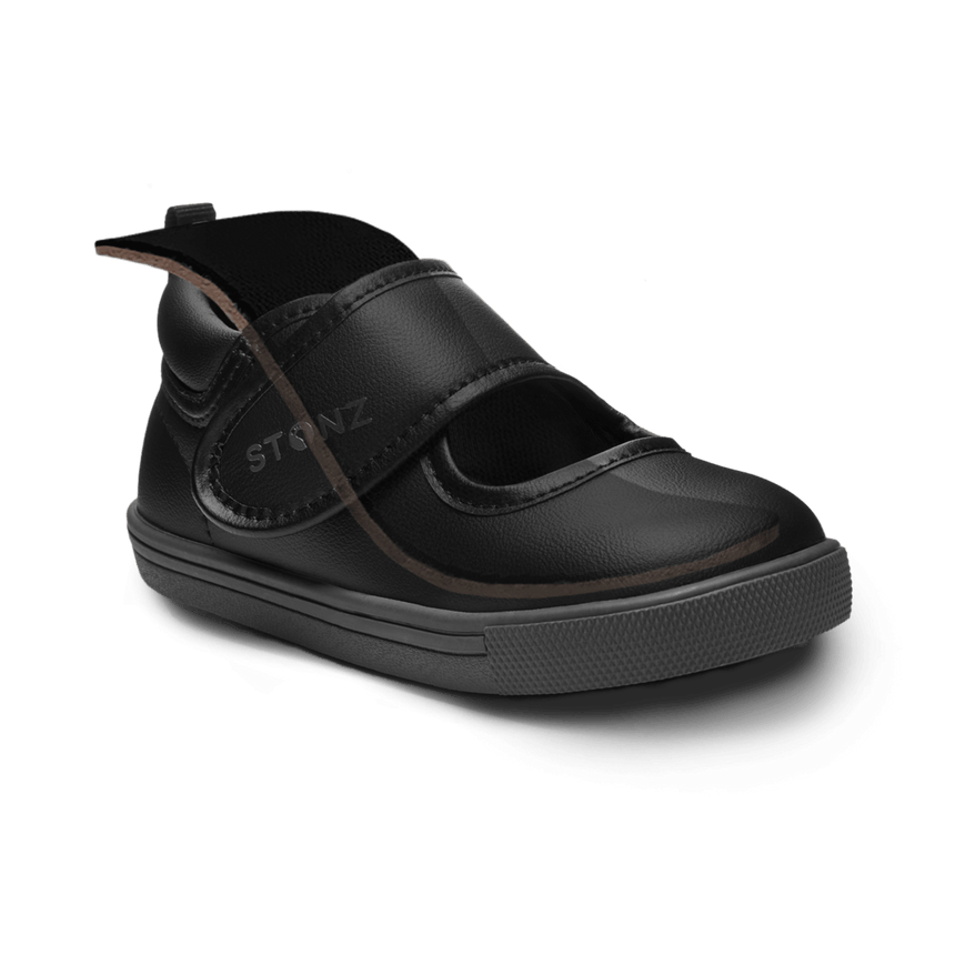 Stonz Cruiser Mary Jane Everyday Shoes for Toddlers - Black - Princess and the Pea Boutique