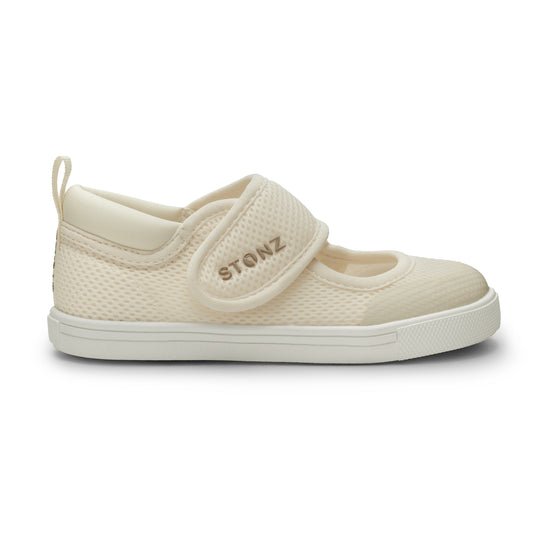 Stonz Cruiser Mary Jane Toddler - Ivory - Princess and the Pea Boutique