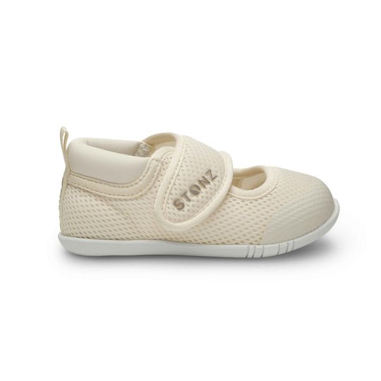 Stonz Cruiser Original - Mary Jane Shoes for Babies - Ivory - Princess and the Pea Boutique