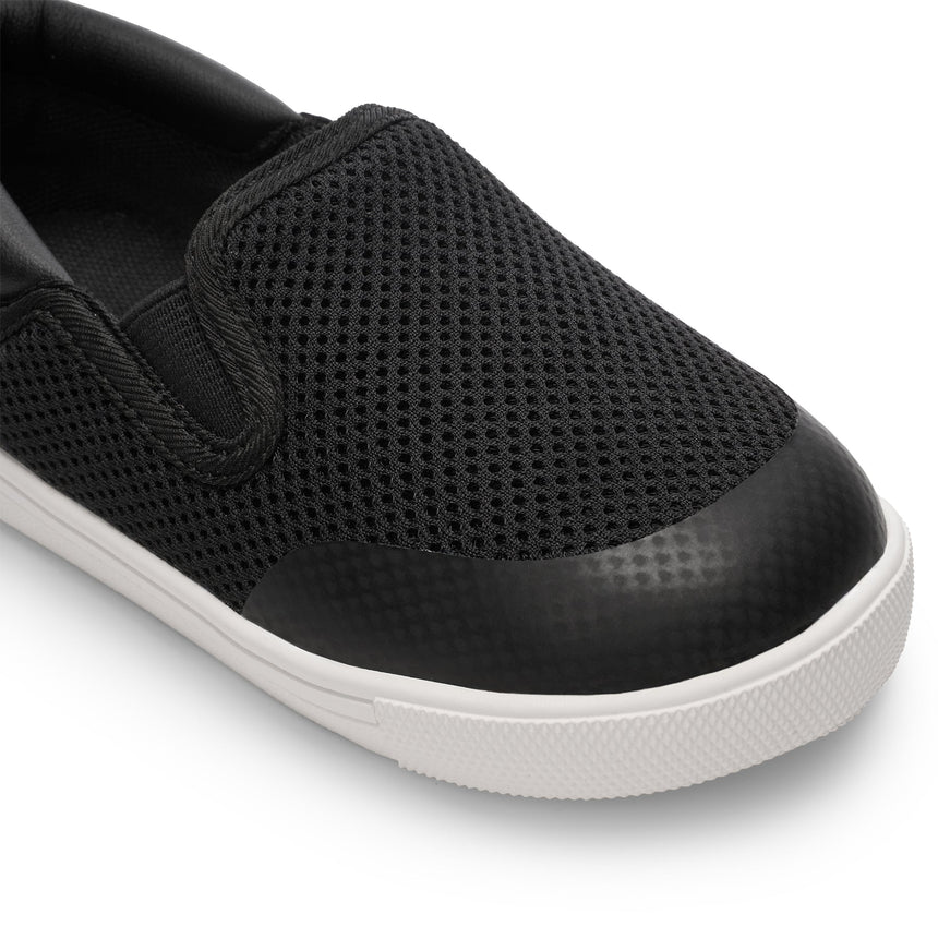 Stonz Skipperz Slip - on Shoe for Toddlers - Black - Princess and the Pea Boutique